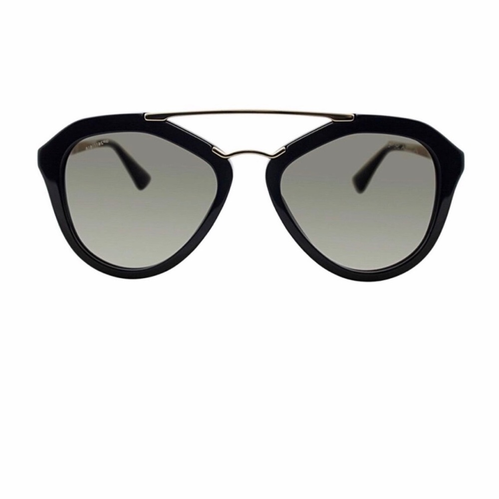 Prada Mirrored Black Sunglasses